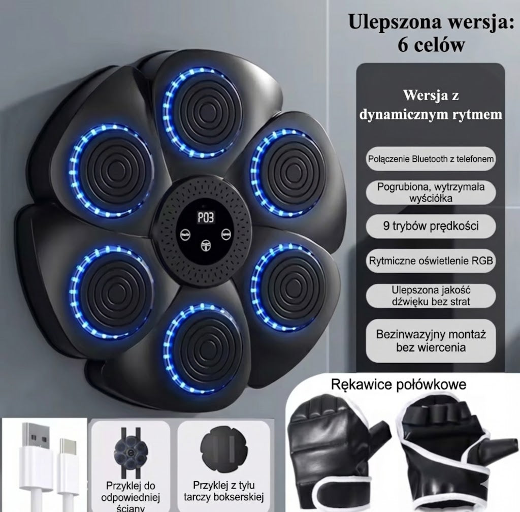 [ZESTAW PREZENTOWY] MuzycznyBoks + Rękawice